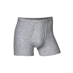 JBS Men's Boxer Shorts With Fly Gray