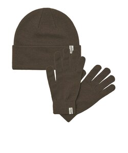 Jack & Jones Heren Giftbox Muts + Handschoenen JACCOOPER Bruin