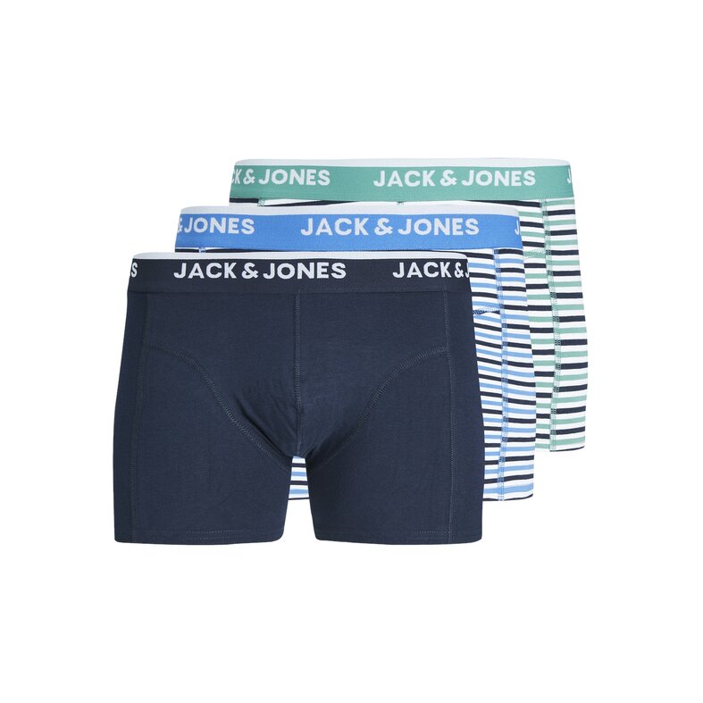 Jack & Jones Jack & Jones Men's Boxer Shorts Trunks JACKODA Striped 3-Pack
