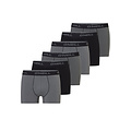 O'Neill O'Neill Heren Boxershorts Trunks 6-Pack Zwart/Grijs