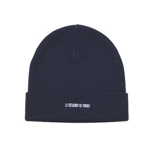 Jack & Jones Junior Jongens Muts JACBOTTLE Beanie Donkerblauw