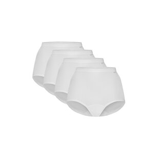 Ten Cate Women's Maxi Waist High Waist 4-Pack White