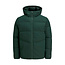 Jack & Jones Jack & Jones Heren Winterjas JJGLOBAL Puffer Jacket Scarab Donkergroen