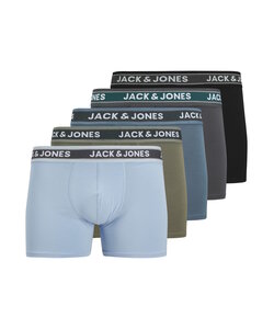 Jack & Jones Heren Boxershorts Trunks JACEVAN 5-Pack Multicolor