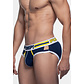 PUMP! PUMP Men's Recharge Sidecut Slip Dark Blue/White/Yellow