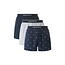Lacoste Lacoste Men's Wide Boxer Shorts Cotton 3-Pack Light Blue/Dark Blue