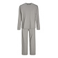 Jack & Jones Jack & Jones Men's Lounge Pajama Set Long JACALFRED Solid Gray