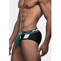 PUMP! PUMP Men's Boost Briefs Black/Dark Green/White