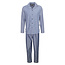 JBS JBS Men's Pyjama Set Long Striped With Button Closure Light Blue