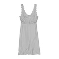 By Louise By Louise Slipdress Ladies Negligé With Lace Grey