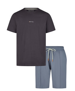 Phil & Co Men's Short Pajama Short Pajama Set Grey HeyHey