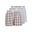 Jack & Jones Jack & Jones Wijde Boxershorts Heren JACALVIN 3-Pack Geblokt/Gestreept/Effen