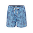 Happy Shorts Happy Shorts Heren Zwemshort Palmboom Print Blauw