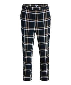 Jack & Jones Heren Pyjamabroek Flanel Lange Pijpen JACRIMON PANTS Zwart Geruit
