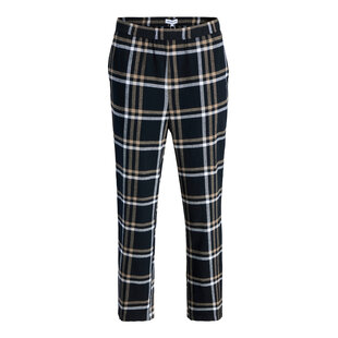 Jack & Jones Men's Pyjama Pants Flannel Long Pipes JACRIMON PANTS Black Checkered