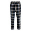 Jack & Jones Jack & Jones Men's Pyjama Pants Flannel Long Pipes JACRIMON PANTS Black Checkered
