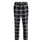 Jack & Jones Jack & Jones Men's Pyjama Pants Flannel Long Pipes JACRIMON PANTS Black Checkered