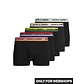 Jack & Jones Jack & Jones Men's Trunks Boxer Shorts JACSPLITTER 5-Pack Black
