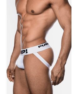PUMP Men's Classic Jockstrap White
