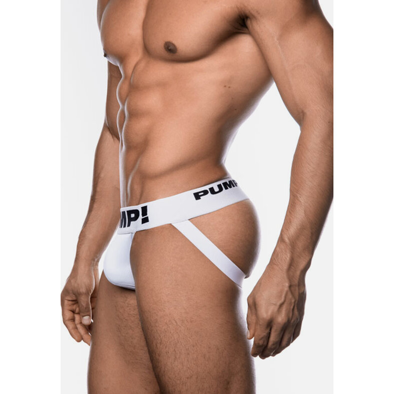 PUMP! PUMP Heren Classic Jockstrap Wit