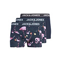 Jack & Jones Jack & Jones Heren Boxershorts Trunks JACANDY 3-Pack Flamingo Print