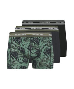 Jack & Jones Heren Plus Size Boxershorts Trunks JACEZRA Multicolor 3-Pack
