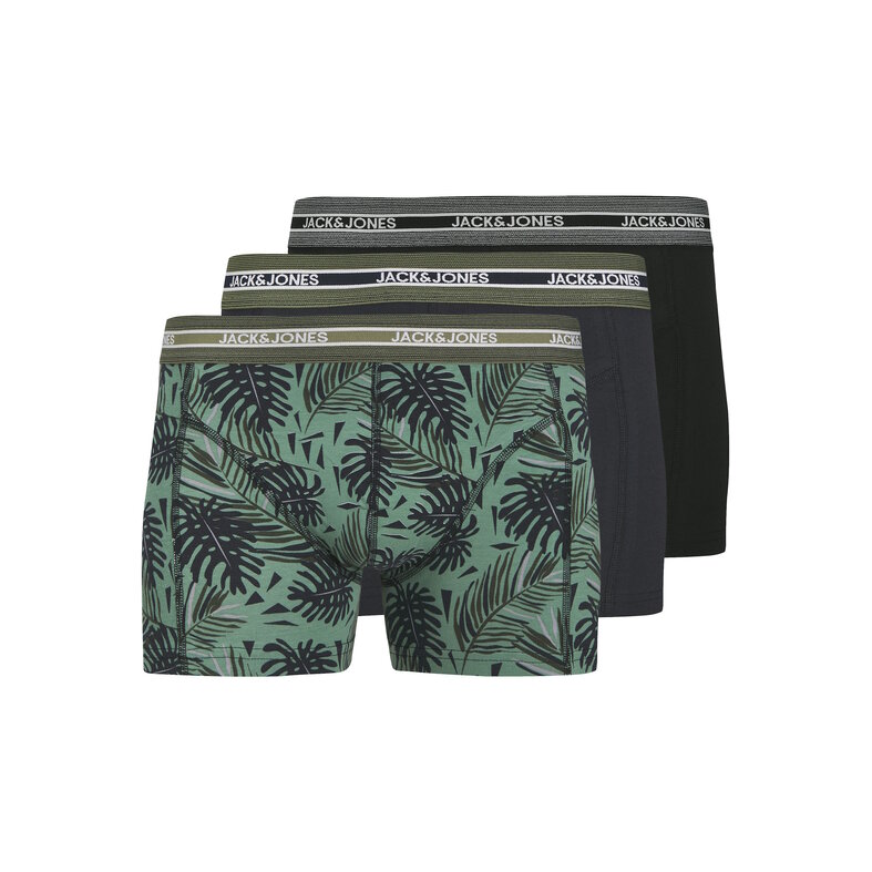 Jack & Jones Jack & Jones Heren Boxershorts Trunks JACEZRA 3-Pack Multicolor