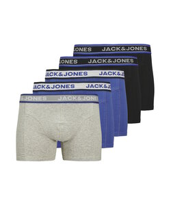 Jack & Jones Men's Plus Size Boxer Shorts Trunks JACCHRISTIAN Plain 5-Pack
