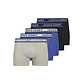 Jack & Jones Jack & Jones Heren Plus Size Boxershorts Trunks JACCHRISTIAN Effen 5-Pack