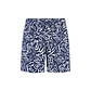 Shiwi Shiwi Men's Swim Short MIKE 7" Starfish Print Dark Blue/White