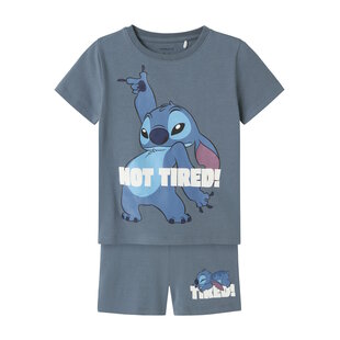 Name It Boys Short Pyjama Set Shortama NMMARUSH STITCH Blue