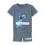 Name It Name It Jongens Korte Pyjama Set Shortama NMMARUSH STITCH Blauw