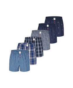 Phil & Co Wide Boxer Shorts Men 6-Pack Multipack D510