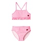 Name It Name It Meisjes Bikini Set NMFZAMMER Gestreept Lieveheersbeestjes Print Roze