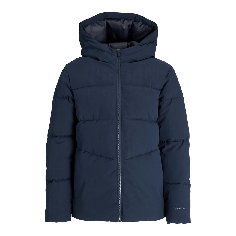 Jack & Jones Junior Jack & Jones Junior Jongens Winterjas JJGLOBAL Puffer Jacket Donkerblauw
