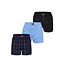 Happy Shorts Happy Shorts Wide Boxer Shorts Men's Christmas 3-Pack Checkered/Print/Plain