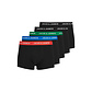Jack & Jones Junior Jack & Jones Kinder Boxershorts Jongens JACHUEY 5-Pack Zwart