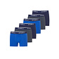 O'Neill O'Neill Heren Boxershorts Trunks 6-Pack Blauw/Navy/Antraciet