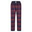 Phil & Co Phil & Co Heren Pyjamabroek Lang Flanel Geruit Blauw/Rood