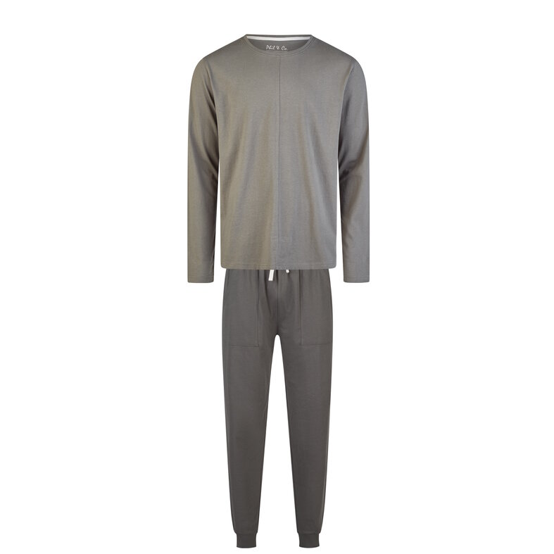 Phil & Co Phil & Co Men's Pyjama Set Long Grey