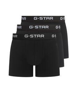 G-Star Heren Boxershorts Trunks ASH 3-Pack Zwart