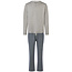 Phil & Co Phil & Co Men's Pyjama Set Long Gray/Blue