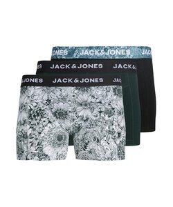 Jack & Jones Men's Boxer Shorts Trunks JACADRIAN 3-Pack Floral