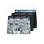 Jack & Jones Jack & Jones Heren Boxershorts Trunks JACADRIAN 3-Pack Gebloemd