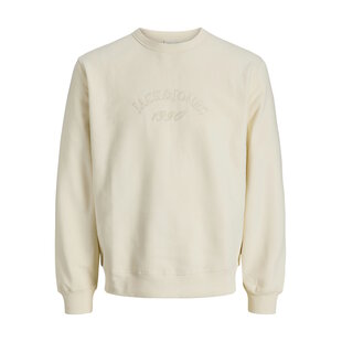 Jack & Jones Men's Sweater JORBLEECKER Off-White
