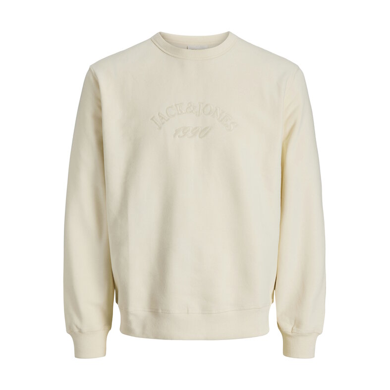 Jack & Jones Jack & Jones Men's Sweater JORBLEECKER Off-White