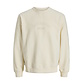 Jack & Jones Jack & Jones Men's Sweater JORBLEECKER Off-White