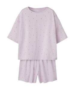 Name It Girls Short Pyjama Set Shortama NKFNIGHTSET Hearts Pink