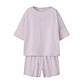 Name It Name It Girls Short Pyjama Set Shortama NKFNIGHTSET Hearts Pink