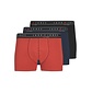 Jack & Jones Jack & Jones Men's Boxer Shorts Trunks JACNAGEE Red/Dark Blue/Black 3-Pack